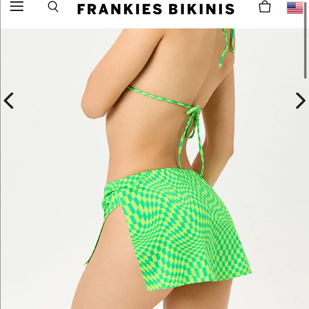 FRANKIES BIKINIS green Morrison set